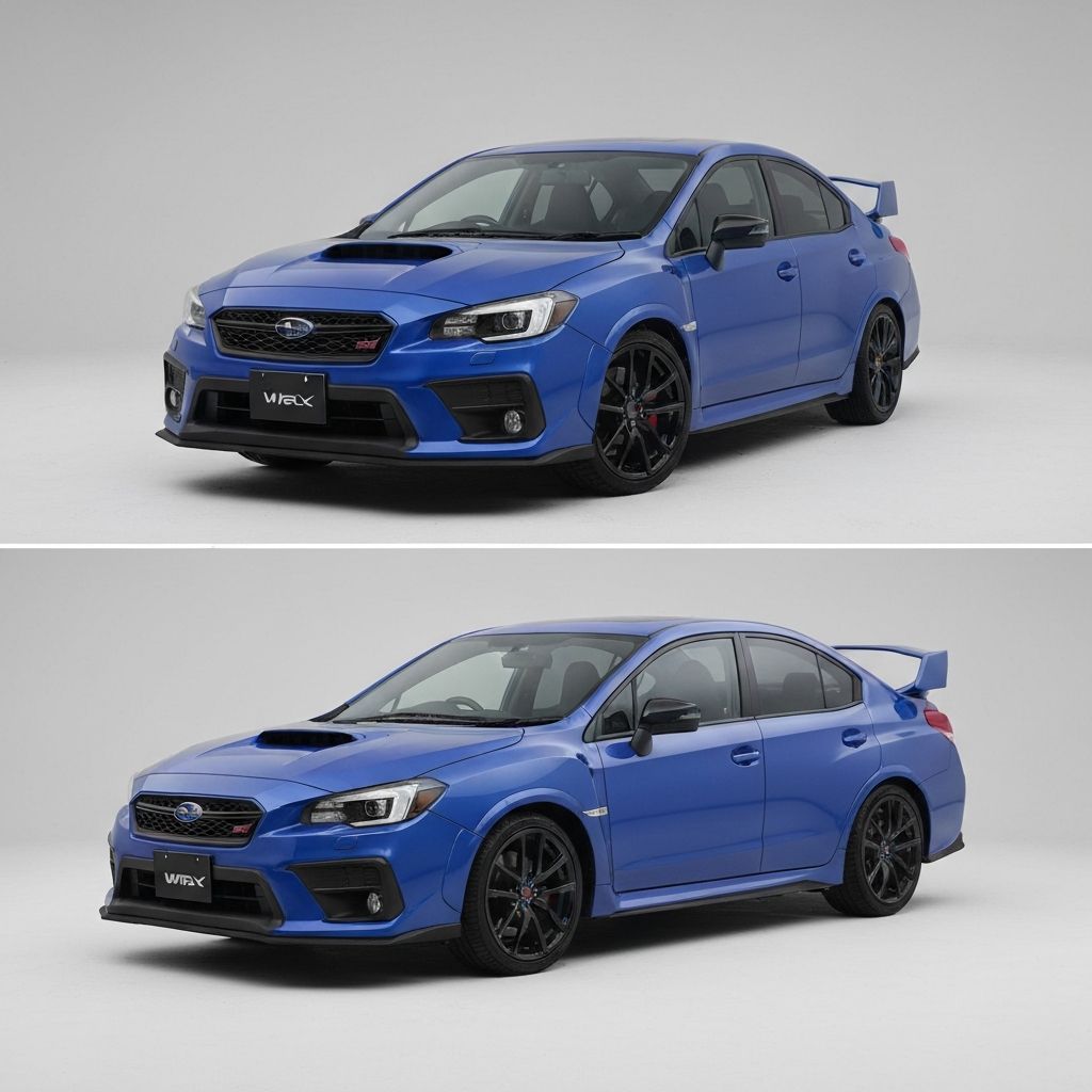 2025 Subaru WRX in World Rally Blue